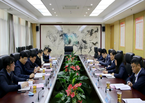 山东江南纪委赴山东机场和 海洋集团交流学习